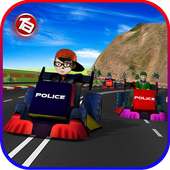 Kids Police Car Racing