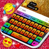 Glitter Keyboard 💎 Neon Color Theme on 9Apps