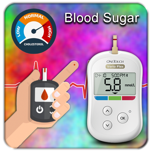 Blood Sugar Calculator, Info, Dairy, Log History icon