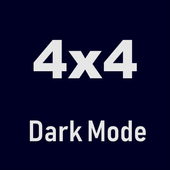 4x4 Dark Mode icon