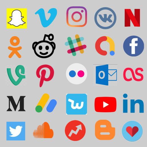 All social media sites and popular apps in one app icon