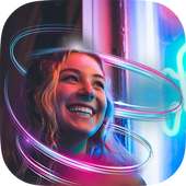 Neon Light Effect Photo Editor 2019