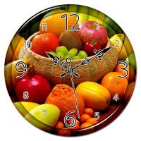 Fruits Clock Live Wallpaper on 9Apps