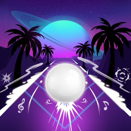 Color Tiles Beat - Rhythm Tiles hop ball icon