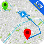 GPS Navigation – Road Maps – Google Live Earth Map icon