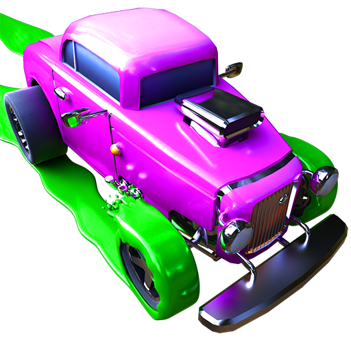 Color Cars - Extreme Flippy World Town Madness 3D icon