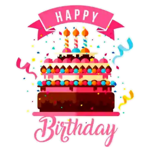 Happy Birthday Stickers for WA icon