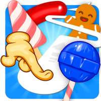 Follow the Line 3 - Sweets Rush 2D Deluxe