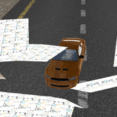 street destruction muscle car icon