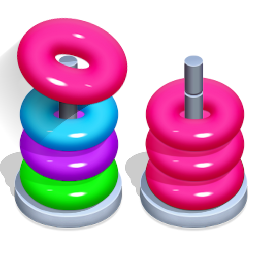 Color Hoop Sort - Sort it Puzzle - Hoop Stack icon