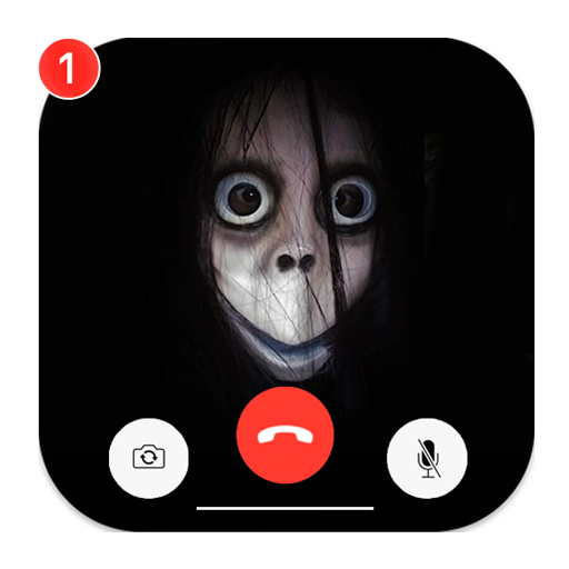Creepy Momo Fake Chat And Video Call icon