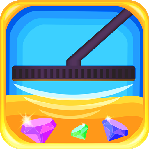 Metal detector for free icon