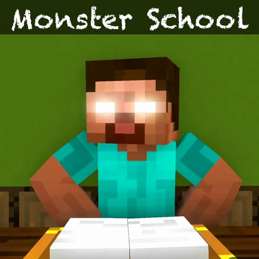 Herobrine Monster School Mod for Minecraft PE icon