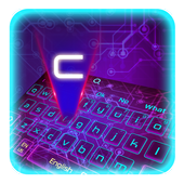 3D Laser Keyboard Yheme icon