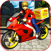 ikon Multi Speed Alien Ben Hero Moto Pizza Delivery