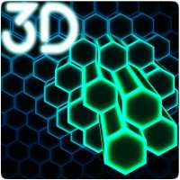 Neon Cells Particles 3D Live Wallpaper