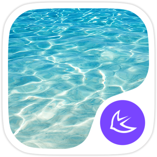 Pure Water theme for APUS أيقونة