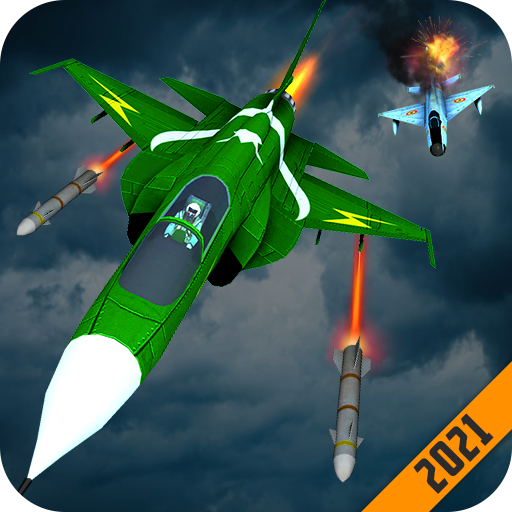 JF17 Thunder Airstrike: fighter jet games icon