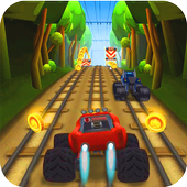 Blaze Monster Race Game icon