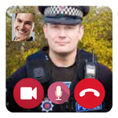 Call Video Prank Police icon
