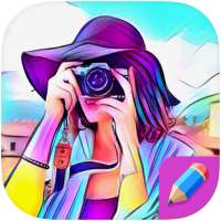 Art Cam Art Editor - cartoon camera,cartoon sketch on 9Apps