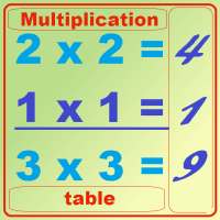 Multiplication Table on 9Apps