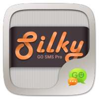GO SMS PRO SILKY THEME on 9Apps