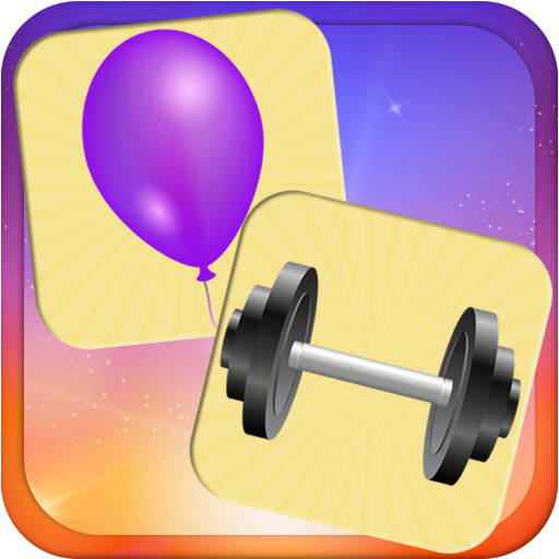 Educational games: light heavy icon