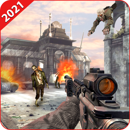 zombie Killer Zone: free shooting games 2021 icon