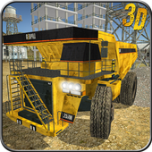Dumper Truck Excavator Driver icon