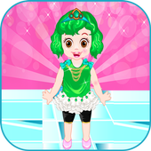 Girls Games Makeup hair salon icon