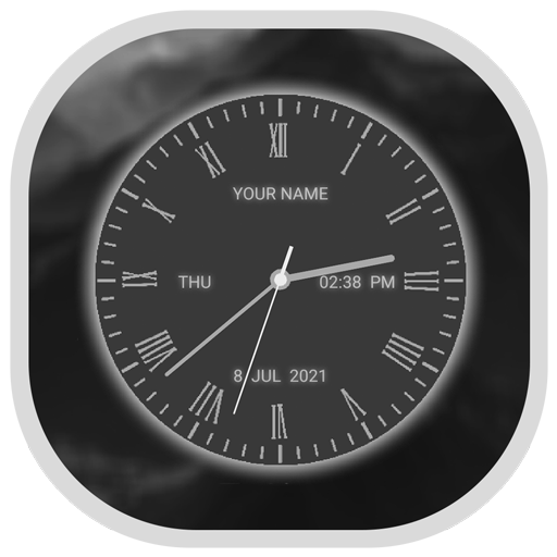 Analog Digital Clock Wallpaper icon
