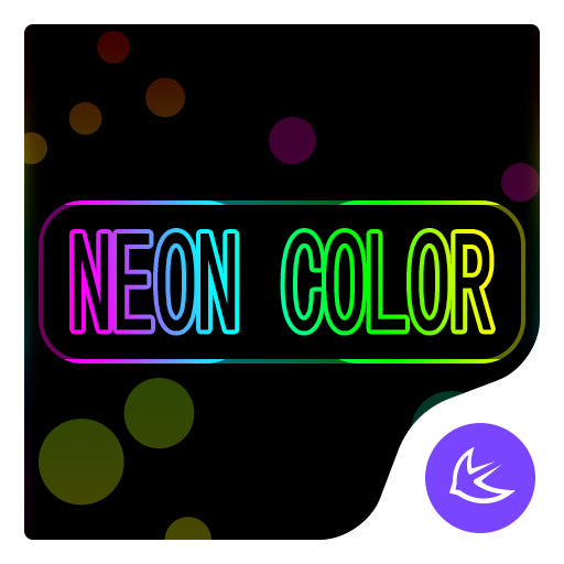 Neon Color APUS Launcher theme icon