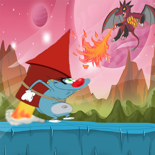 Oggy And Dragon Game icon