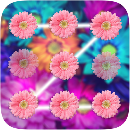Flowers Pattern Lock Screen icon
