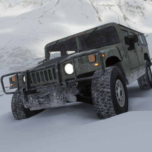 SUV Hummer H1 Car Simulator icon