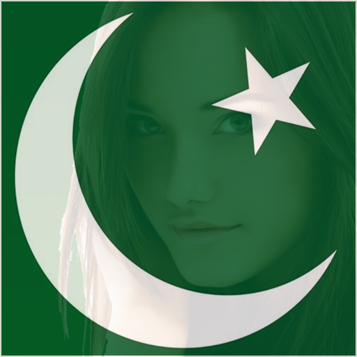Pakistan Flag Face Photo Maker أيقونة
