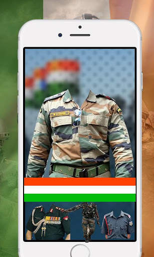 Indian commando suit editor-dress changer 2017 screenshot 1