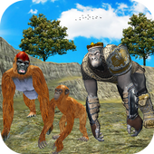 King Apes Family Jungle Simulator icon