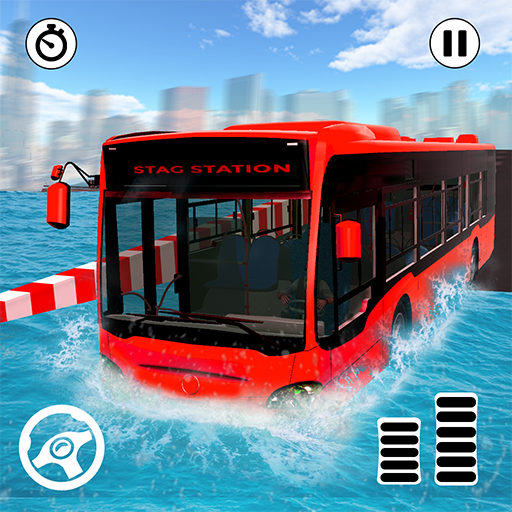 River Coach Bus Driving Simulator Games 2020 icon