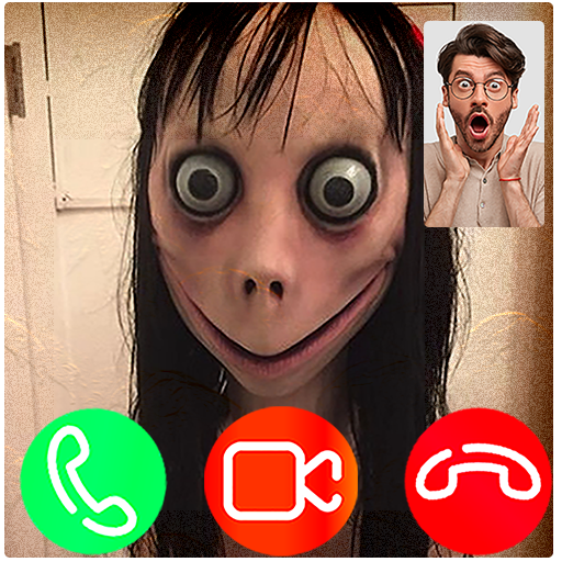 Momo Fake Video Call-prank call Simulation icon
