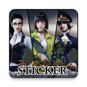 Stikers Free Fire Battlegrounds Packs icon