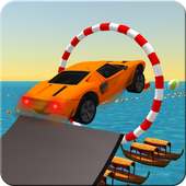 Water Car Stunt Racing