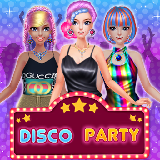 Disco Party Dancing Princess Games - Prom Night icon