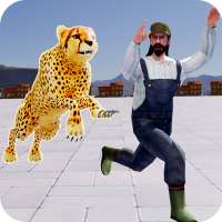 Leopard Survival:Endless Cheetah rush Animal Game