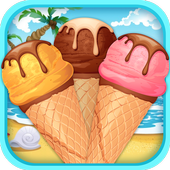 Frozen Ice Cream Making Fun - Cooking Games icon