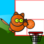 Cat basketball icon