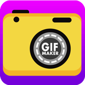 Gif Maker &amp; Editor Add Sticker to Video icon