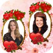 Rose Day 2020 Dual Photo Frame on 9Apps