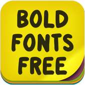 Bold Fonts Free on 9Apps